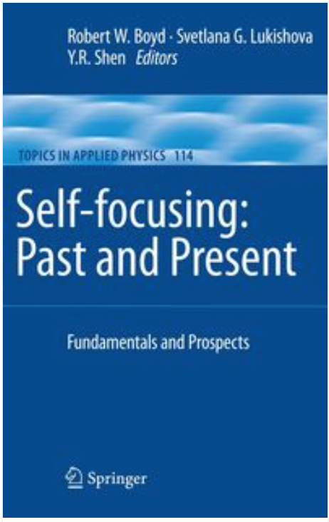 Book cover for Self-focusing: Past and Present